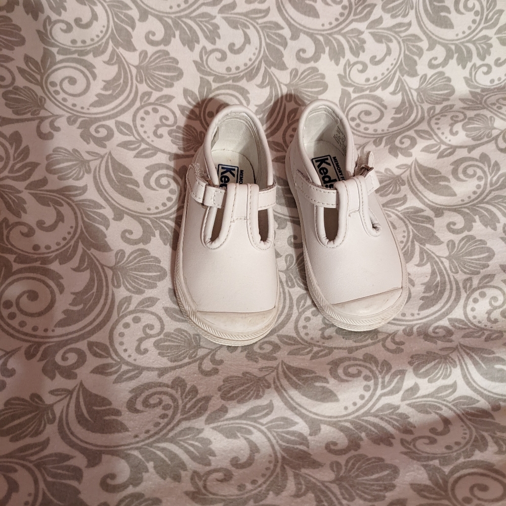 Toddler White Keds